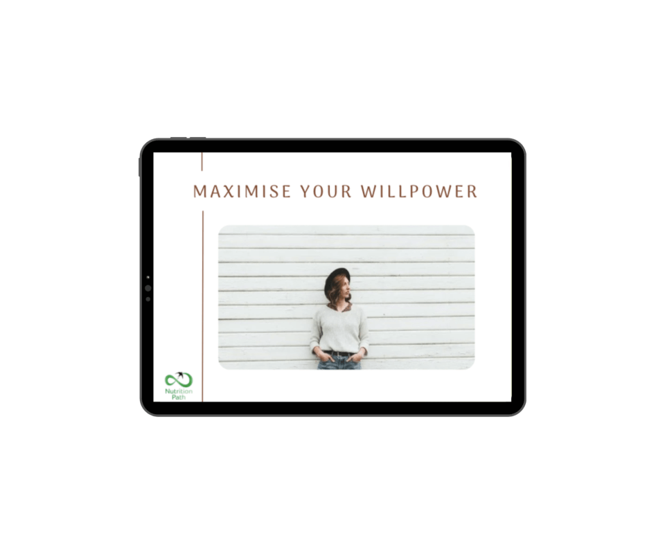 Maximise your willpower workshop to stop binging