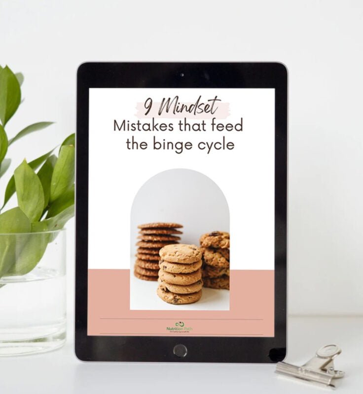 9 mindset mistakes for overcoming binge eating